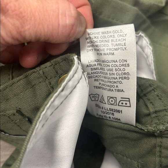 Little Lass OliveGrn 3T AdjustableOvershorts w Patches&Five Pockets,ExclntCndtn. - Picture 9 of 9